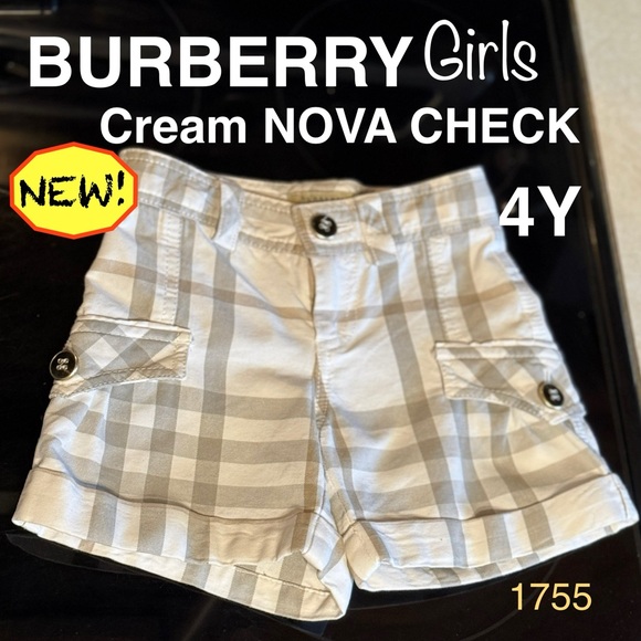 Burberry Mega Check with pockets Like Mew! 4Y